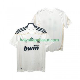 Jalkapallo Pelipaidat/Peliasut Real Madrid 2009 2010 Retro Kotipaita Lyhythihainen